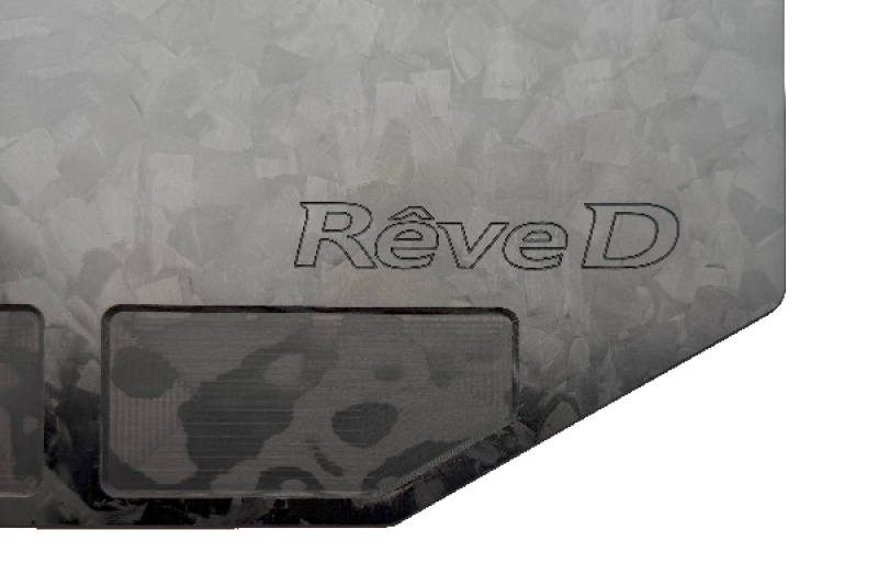 ReveD Forged Carbon Pit Board (weiss/normal)